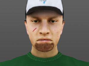 man 19 -with 250 animations Modelo 3D