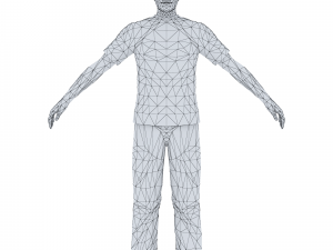 man 19 -with 250 animations Modelo 3D