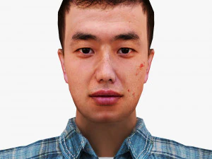 man 20 -with 250 animations 3D Model