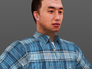 man 20 -with 250 animations 3D Модель