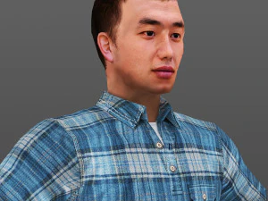 man 20 -with 250 animations 3D Model