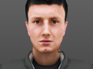 man 21 -with 250 animations 3D Model