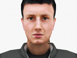 man 21 -with 250 animations 3D Model