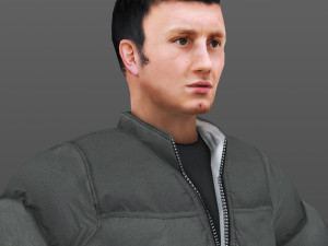 man 21 -with 250 animations 3D Model