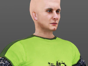 man 22 -with 250 animations 3D Model