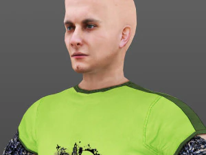 man 22 -with 250 animations 3D Model