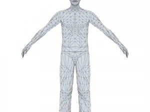 man 22 -with 250 animations 3D Model