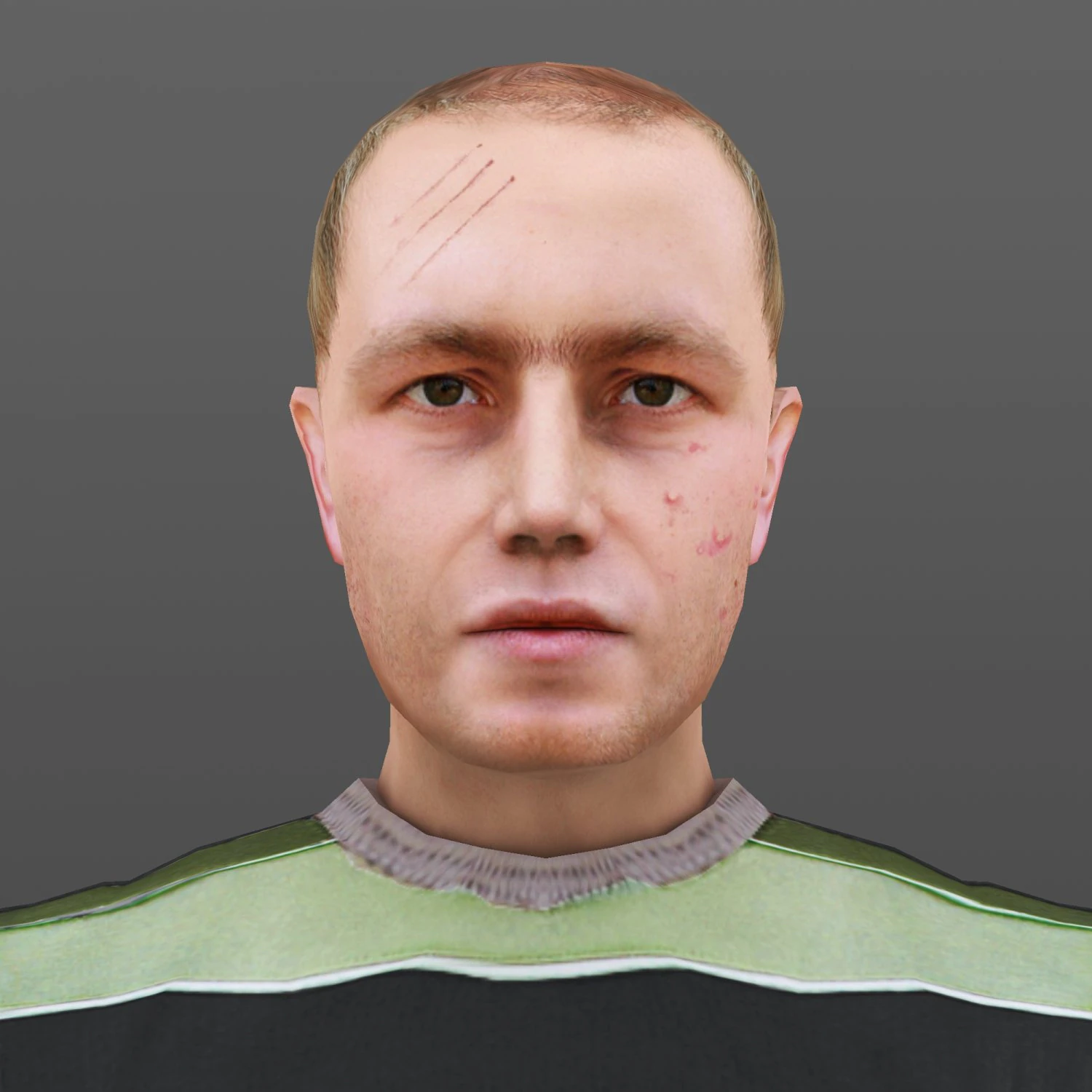 man 23 -with 250 animations 3D Model .c4d .max .obj .3ds .fbx .stl .blend 