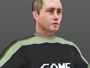 man 23 -with 250 animations 3D 모델