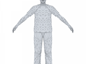 man 23 -with 250 animations 3D 모델