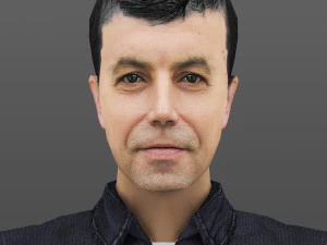 man 24 - 250 個のアニメーション付き 3Dモデル