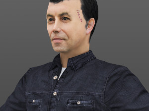 man 24 -with 250 animations Modelo 3D
