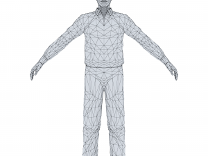 man 24 -with 250 animations Modelo 3D