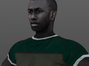 man 25 -with 250 animations Model 3D