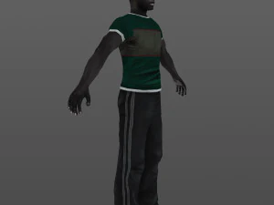 man 25 -with 250 animations 3D Model