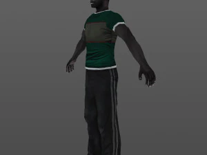 man 25 -with 250 animations 3D Model