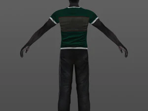 man 25 -with 250 animations 3D Model