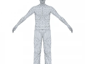 man 25 -with 250 animations 3D Model