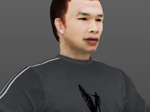man 26 -with 250 animations 3D Model
