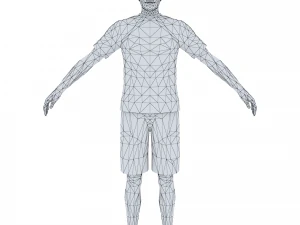 man 26 -with 250 animations 3D Model
