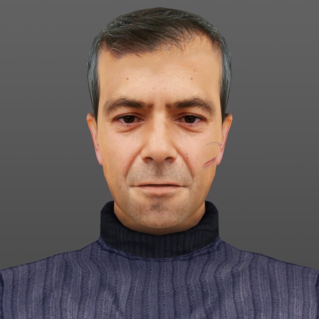 man 27 -with 250 animations Model 3D .c4d .max .obj .3ds .fbx .stl .blend 