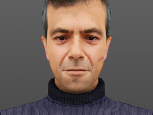 man 27 -with 250 animations 3D Model