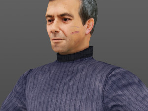 man 27 -with 250 animations Model 3D
