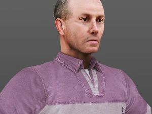 man 28 -with 250 animations 3D Model
