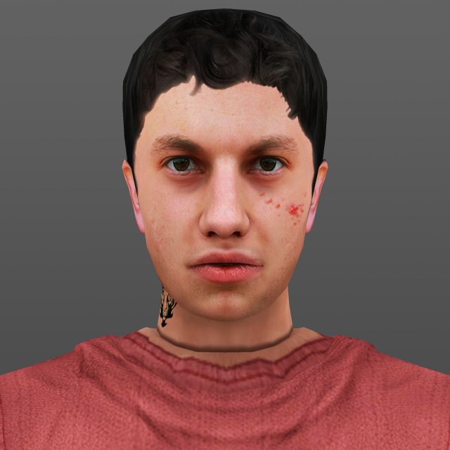 man 29 -with 250 animations 3D Model .c4d .max .obj .3ds .fbx .stl .blend 