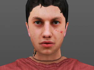 man 29 -with 250 animations 3Dモデル
