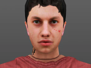 Mann 29 &ndash; mit 250 Animationen 3D Modell