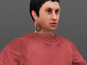 man 29 -with 250 animations 3D Model