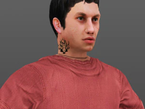man 29 -with 250 animations 3D Model