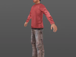 man 29 -with 250 animations 3D Model