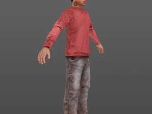 man 29 -with 250 animations 3D Model