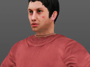 man 29 -with 250 animations 3D Model