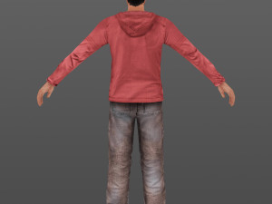 man 29 -with 250 animations 3D Model