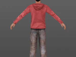 man 29 -with 250 animations 3D Model