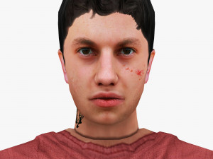 man 29 -with 250 animations 3D Model