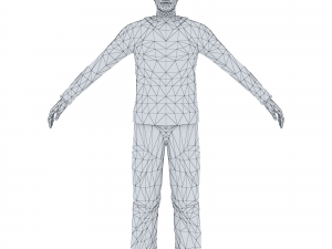 man 29 -with 250 animations 3D Model