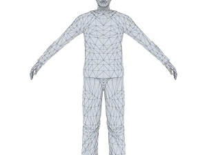 man 29 -with 250 animations 3D Model