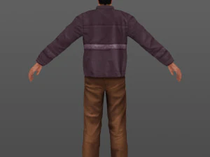man 30 -with 250 animations 3D Model