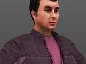 man 30 -with 250 animations Model 3D