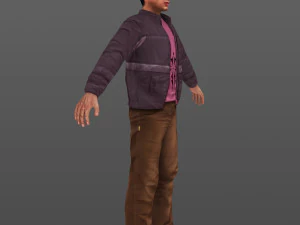 man 30 -with 250 animations 3D Model