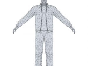 man 30 -with 250 animations Model 3D