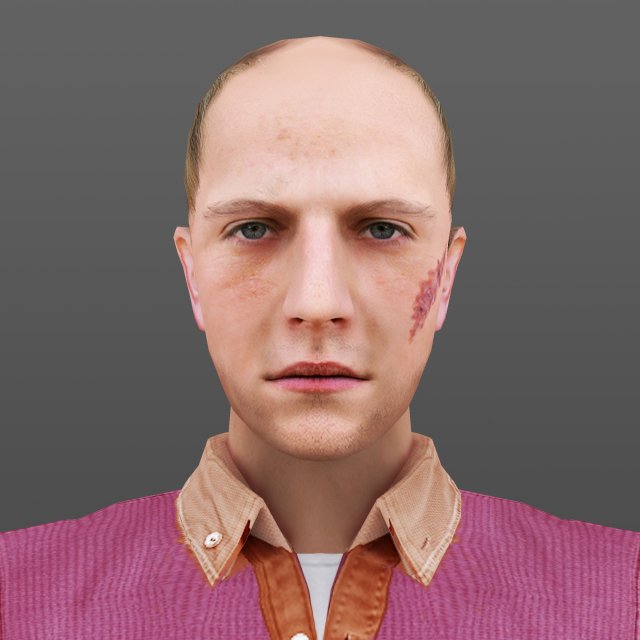 man 31 -with 250 animations 3D 모델 .c4d .max .obj .3ds .fbx .stl .blend 