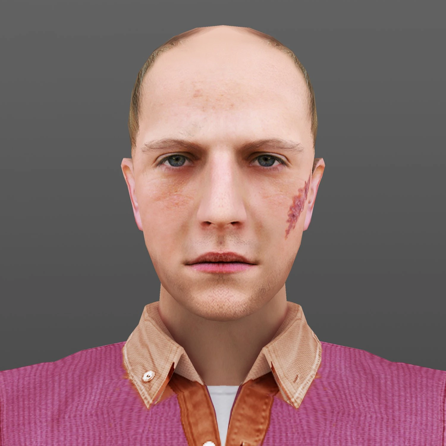 man 31 -with 250 animations 3D Model .c4d .max .obj .3ds .fbx .stl .blend