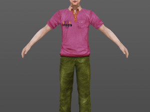 man 31 -with 250 animations 3D 모델