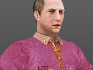 man 31 -with 250 animations 3D Model