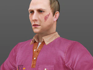 man 31 -with 250 animations 3D Model